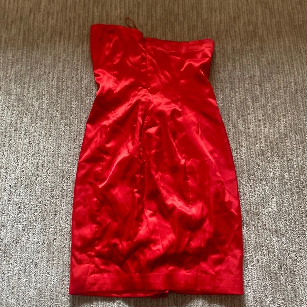 Meshki | Dresses | Meshki Red Tube Dress | Poshmark
